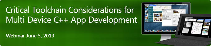 Critical Toolchain Considerations for Multi-device C++ App Development